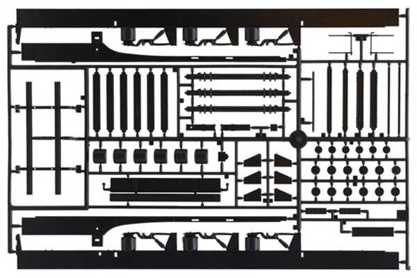 Грузовой трейлер (Italeri 3885) 1/24