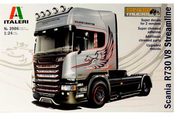 SCANIA R730 V8 Streamline (Italeri 3906) 1/24 SCANIA R730 V8 Streamline (Italeri 3906) 1/24