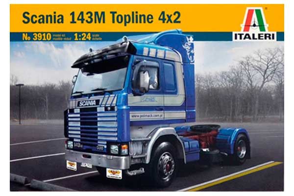 Scania 143M Topline 4x2 (Italeri 3910) 1/24 Scania 143M Topline 4x2 (Italeri 3910) 1/24