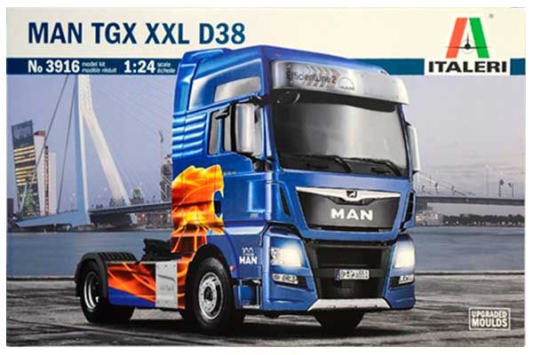 MAN TGX XXL D38 (Italeri 3916) 1/24 MAN TGX XXL D38 (Italeri 3916) 1/24