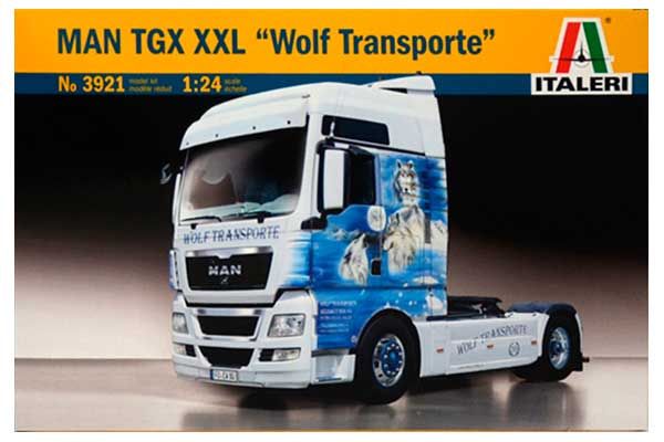 MAN TGX XXL "Wolf Transporte" (Italeri 3921) 1/24