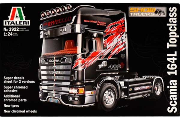 Scania 164L Topclass (Italeri 3922) 1/24 Scania 164L Topclass (Italeri 3922) 1/24