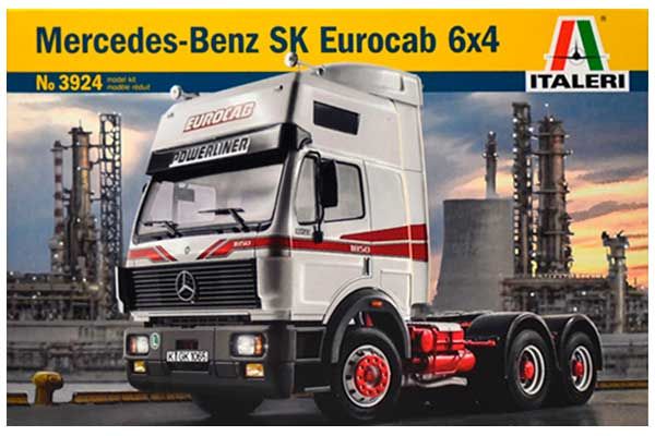 Mercedes-Benz SK Eurocab 6x4 (Italeri 3924) 1/24 Mercedes-Benz SK Eurocab 6x4 (Italeri 3924) 1/24