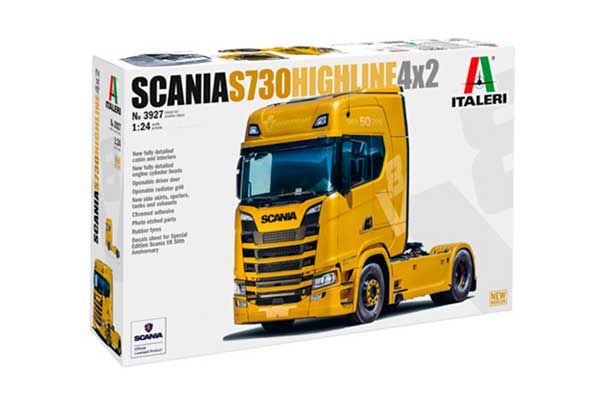 Scania S730 HIGHLINE 4x2 (Italeri 3927) 1/24