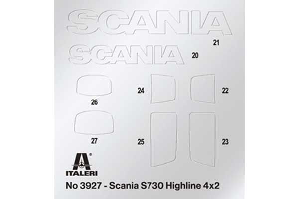 Scania S730 HIGHLINE 4x2 (Italeri 3927) 1/24