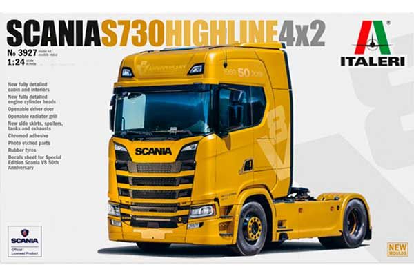 Scania S730 HIGHLINE 4x2 (Italeri 3927) 1/24