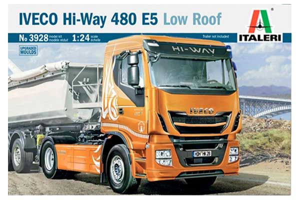 IVECO Hi-Way 480 E5 Low Roof (Italeri 3928) 1/24 IVECO Hi-Way 480 E5 Low Roof (Italeri 3928) 1/24