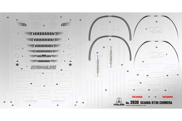 Scania R730 Streamline (Italeri 3930) 1/24