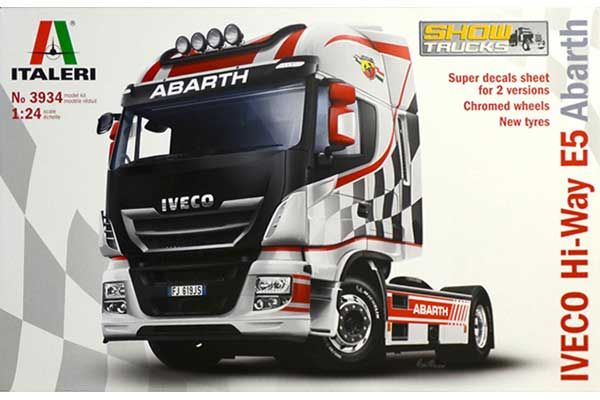 IVECO Hi-Way E5 Abarth (ITALERI 3934) 1/24 IVECO Hi-Way E5 Abarth (ITALERI 3934) 1/24