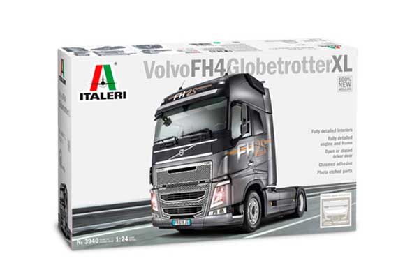 Volvo FH4 Globetrotter XL (Italeri 3940) 1/24