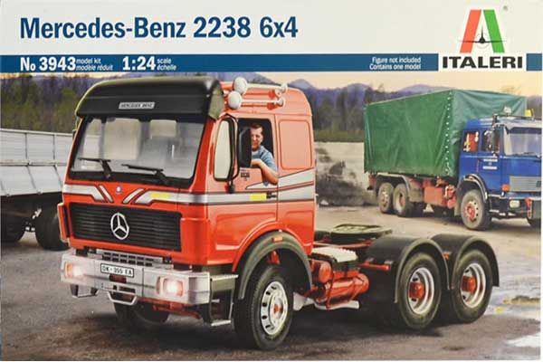 Mercedes Benz 2238 6x4 (ITALERI 3943) 1/24 Mercedes Benz 2238 6x4 (ITALERI 3943) 1/24