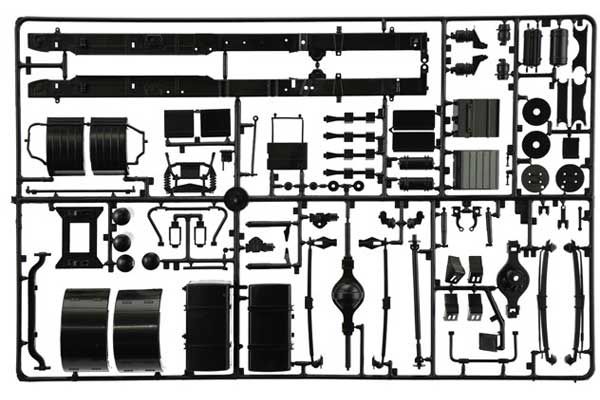 VOLVO F16 Globetrotter Canvas (Italeri 3945) 1/24