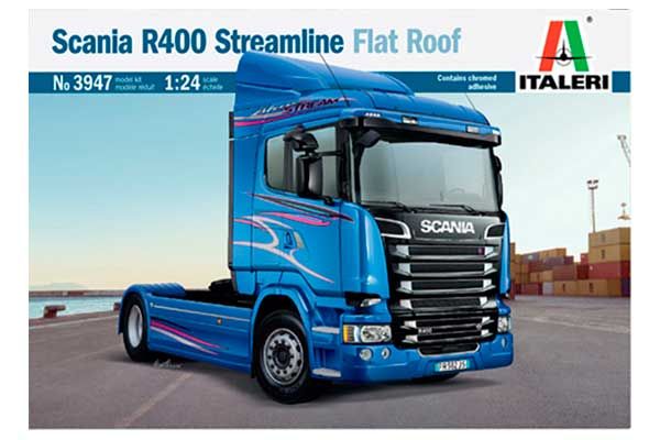 SCANIA R400 STREAMLINE Flat Roof (Italeri 3947) 1/24 SCANIA R400 STREAMLINE Flat Roof (Italeri 3947) 1/24