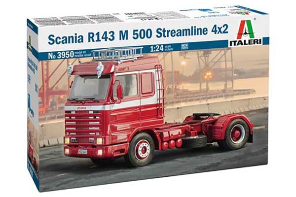 Scania R143 M 500 Streamline 4x2 (Italeri 3950) 1/24