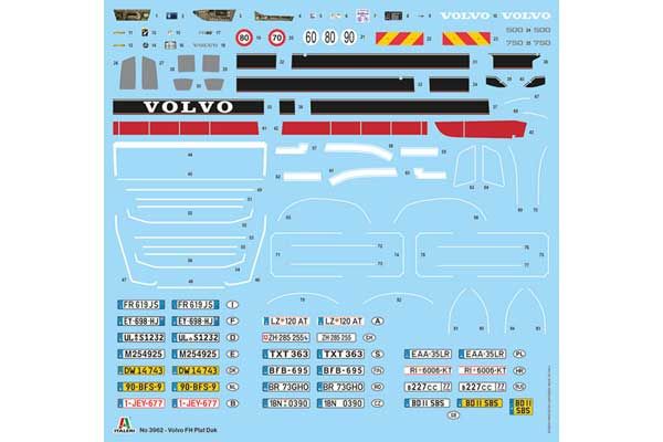 Volvo FH Plat Dak (Italeri 3962) 1/24