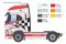Iveco S-Way Abarth (Italeri 3967) 1/24