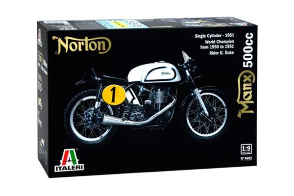 Norton Manx 500cc 1951 (Italeri 4602) 1/9