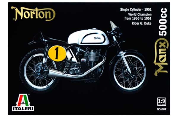 Norton Manx 500cc 1951 (Italeri 4602) 1/9