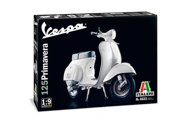 Vespa 125 Primavera (Italeri 4633) 1/9