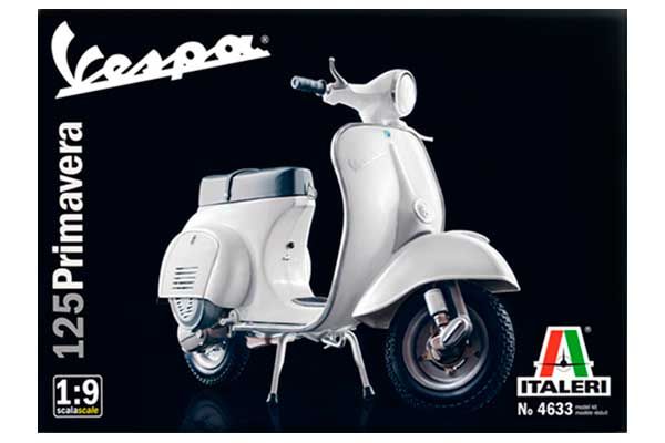 Vespa 125 Primavera (Italeri 4633) 1/9