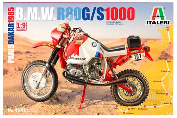 B.M.W. R80 G/S 1000 Paris Dakar 1985 (Italeri 4641) 1/9