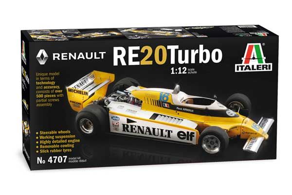 RENAULT RE 20 Turbo (Italeri 4707) 1/12