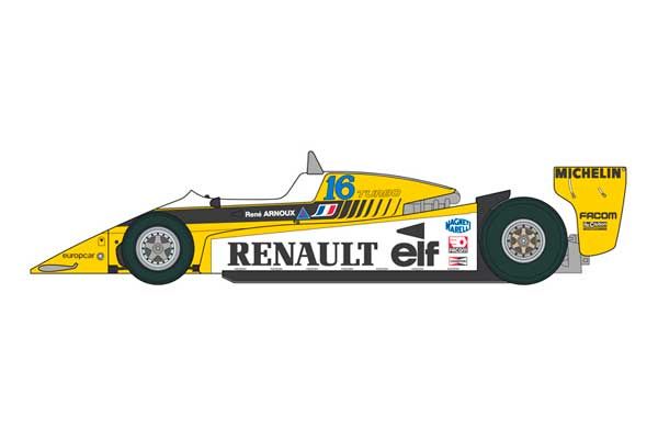 RENAULT RE 20 Turbo (Italeri 4707) 1/12