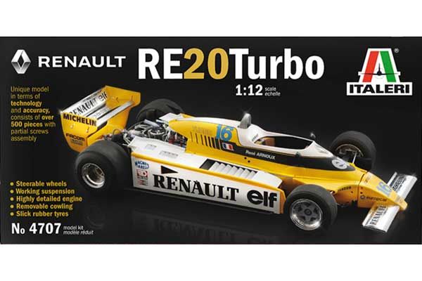 RENAULT RE 20 Turbo (Italeri 4707) 1/12