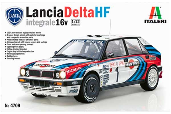 Lancia Delta HF integrale 16v (Italeri 4709) 1/12