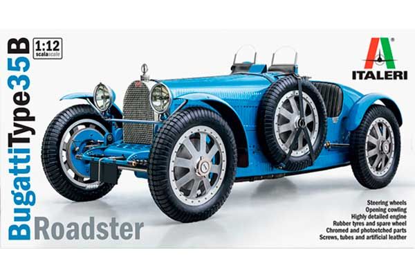 Bugatti Type 35B Roadster (Italeri 4713) 1/12