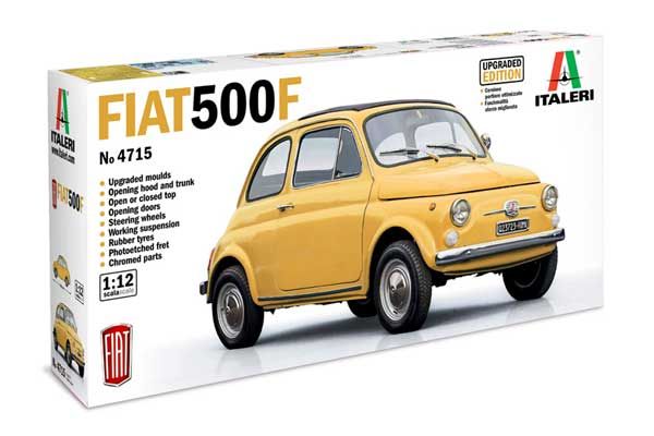 Fiat 500 F Upgraded Edition (Italeri 4715) 1/12