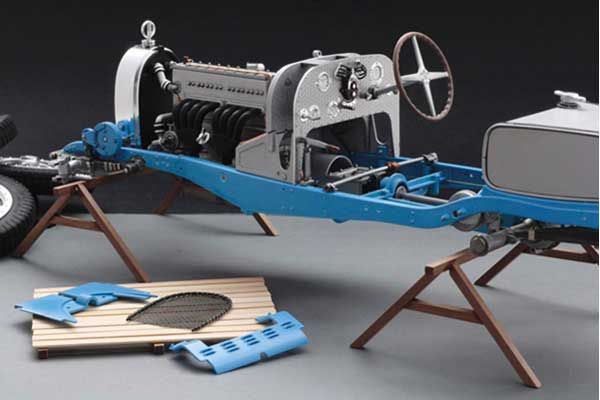 Bugatti Type 35B - Targa Florio '28 / Monaco GP '30 (Italeri 4716) 1/12