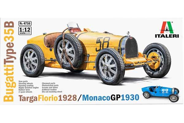 Bugatti Type 35B - Targa Florio '28 / Monaco GP '30 (Italeri 4716) 1/12