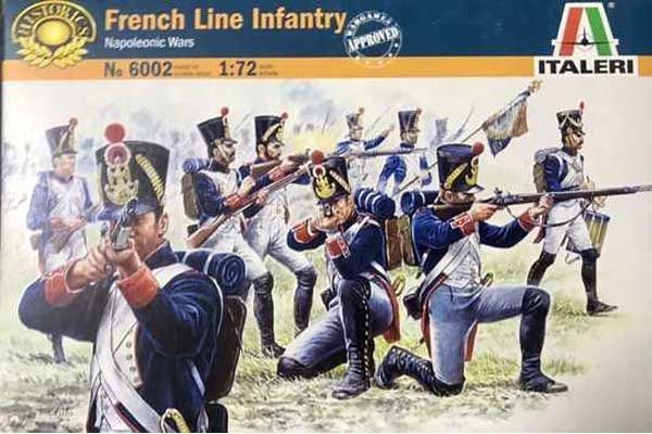 Французская линейная пехота (Italery 6002) 1/72 Французская линейная пехота (Italery 6002) 1/72
