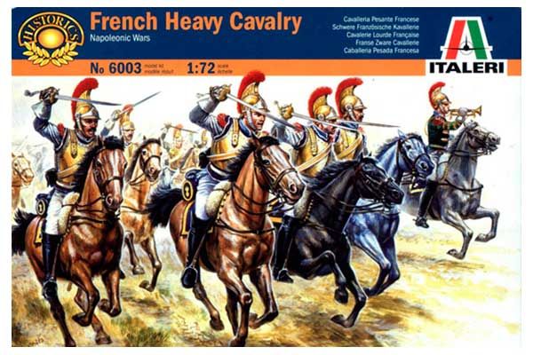 Французская тяжелая кавалерия (Italeri 6003) 1/72 Французская тяжелая кавалерия (Italeri 6003) 1/72