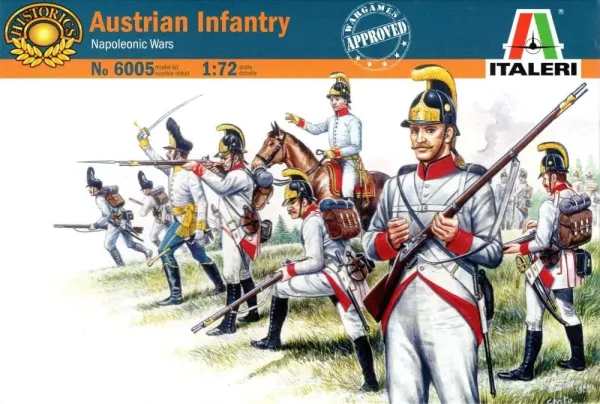 Австрийская пехота (Italeri 6005) 1/72 Австрийская пехота (Italeri 6005) 1/72