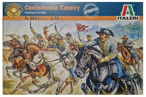 Кавалерия Конфедерации (Italeri 6011) 1/72 Кавалерия Конфедерации (Italeri 6011) 1/72