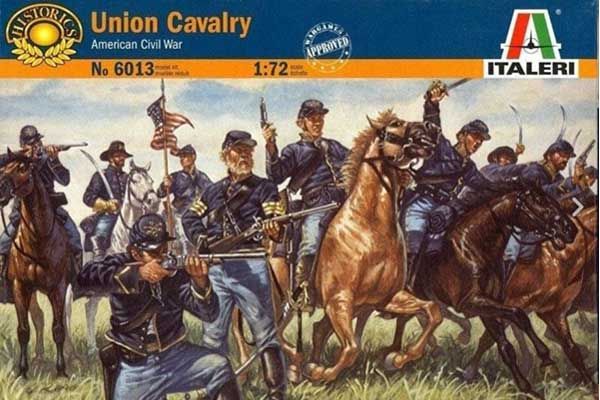 Союзная кавалерия (Italeri 6013) 1/72 Союзная кавалерия (Italeri 6013) 1/72