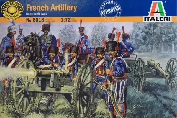 Французская артиллерия (Italeri 6018) 1/72