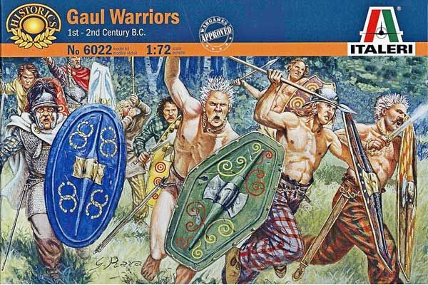 Галльские воины I в. до н. е. (Italeri 6022) 1/72 Галльские воины I в. до н. е. (Italeri 6022) 1/72