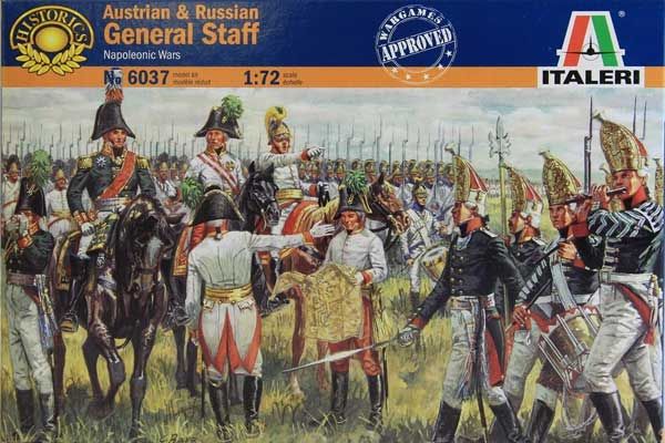 Австрийский и российский генеральный штаб (ITALERI 6037) 1/72 Австрийский и российский генеральный штаб (ITALERI 6037) 1/72