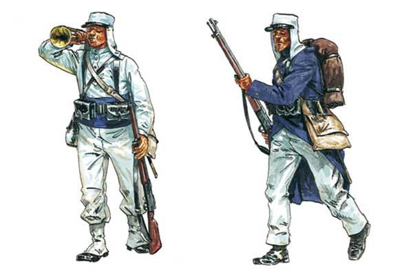 Французский иностранный легион (Italeri 6054) 1/72