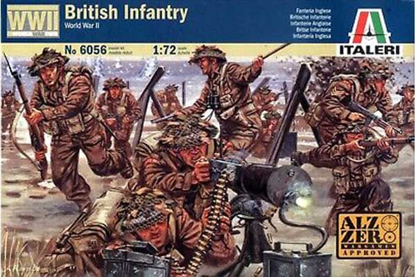 Британская пехота (Italeri 6056) 1/72