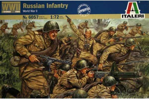 Российская пехота (Italeri 6057) 1/72 Российская пехота (Italeri 6057) 1/72