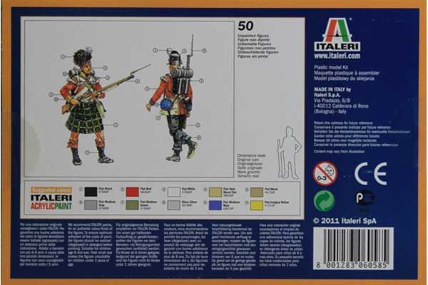 Британська і шотландська піхота (ITALERI 6058) 1/72