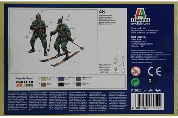 Alpini - Італійські гірські війська (ITALERI 6059) 1/72