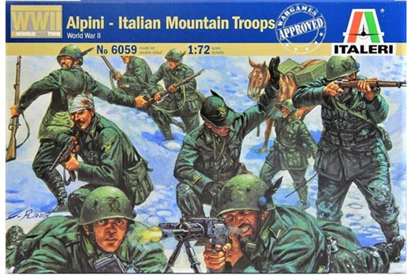 Alpini - Итальянские горные войска (ITALERI 6059) 1/72 Alpini - Итальянские горные войска (ITALERI 6059) 1/72
