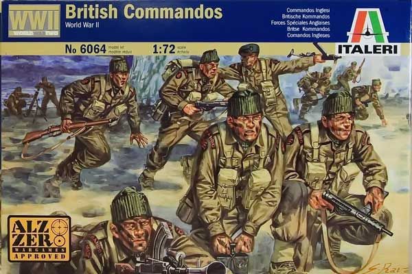 Британские коммандос (ITALERI 6064) 1/72 Британские коммандос (ITALERI 6064) 1/72