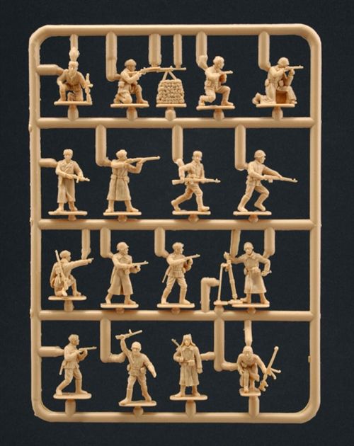 Российская пехота: зимняя униформа (Italeri 6069) 1/72