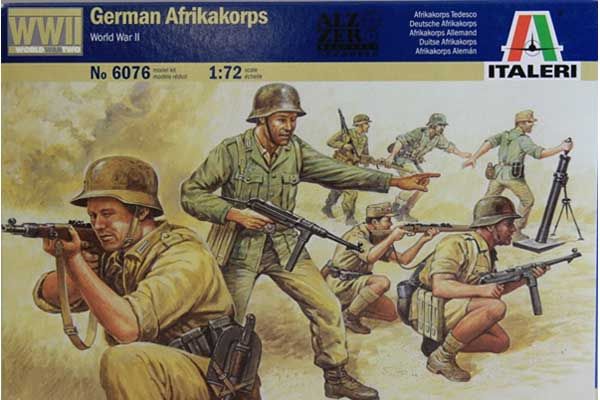 Немецкий Африканский корпус (ITALERI 6076) 1/72 Немецкий Африканский корпус (ITALERI 6076) 1/72
